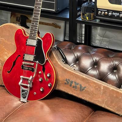 Gibson ES-335TD with Bigsby 1961 - Cherry image 23