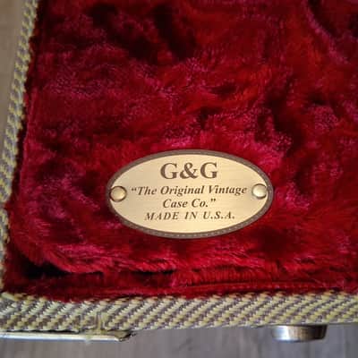 Fender G&G Deluxe Precision Bass Hard Case Tweed 2000s image 3