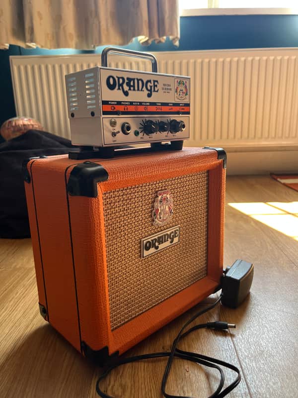Orange Micro Terror 20-Watt 1x8" Guitar Amp Half Stack 2012 - Present - Orange image 1