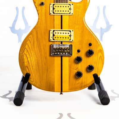 Daion Mark X Tinted Tan / Natural Neck Through (1982) w/ Hardshell Case image 1