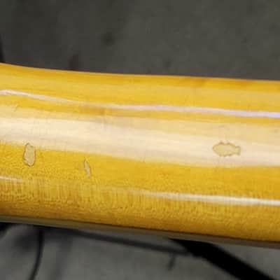 SUPER FLAMEY EXC+ 1962 Harmony H48 Stratotone Mercury w/OHSC! image 12