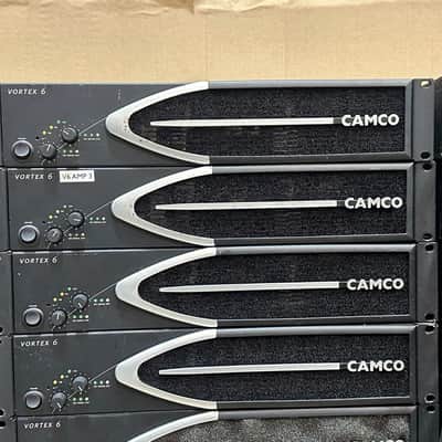 CAMCO VORTEX 6 2-Channel Professional Power Amplifier #A006 (LOT OF 2) THS image 6