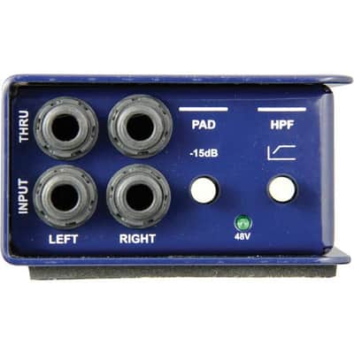 Radial Engineering J-Class J48 Stereo Active DI, Stereo for Guitar & Bass image 2