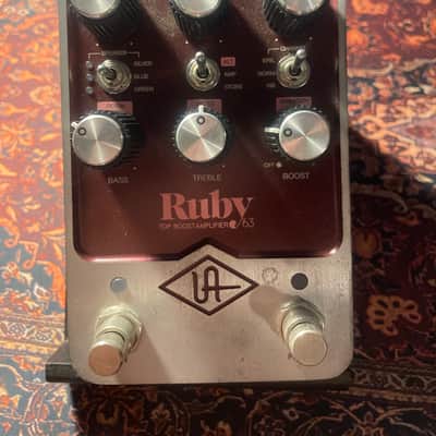 Universal Audio Ruby ’63 Top Boost Amplifier 2022 - Present - Ruby / Silver image 2