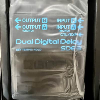 Boss SDE-3 Dual Digital Delay 2024 - Present - Black image 3