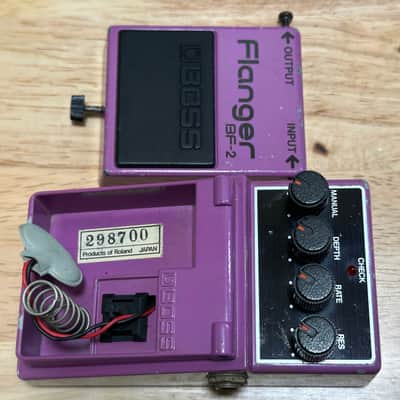 Immagine Boss BF-2 Flanger (Black Label) Vintage MIJ Made in Japan VG - 7