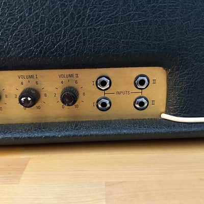 Marshall JMP 1987 MK II 2-Channel 50-Watt Guitar Amp Head 1975 - 1981 - Black image 4