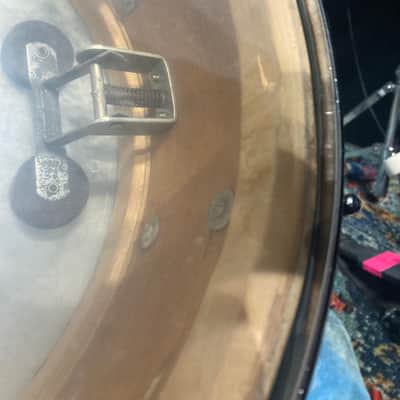 Leedy - 5.5x14" "Slingerleedy" No. 390 Shelley Manne Model Snare Drum 1958 - White Marine Pearl image 15