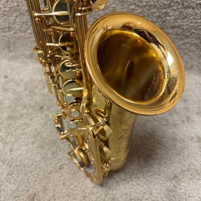 Yamaha YAS-62 MIJ Alto Saxophone Purple Logo W/ Case image 6