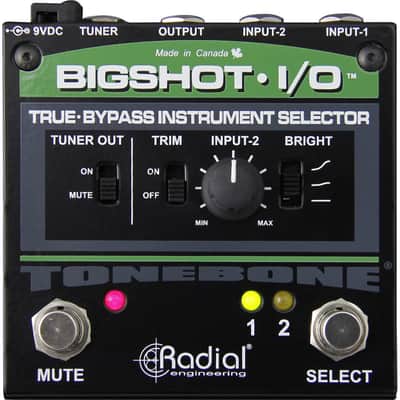 Radial BigShot I/O True Bypass Instrument Selector image 1