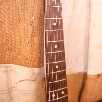 Fender Competition Mustang 1972 - Burgundy Blue image 5