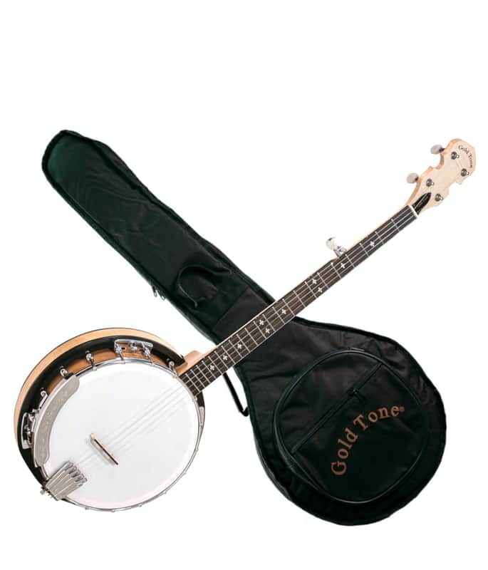 GOLD TONE Cripple Creek CC-100RW 5-String Resonator BANJO New W/ Gig Bag - Wide Neck image 1