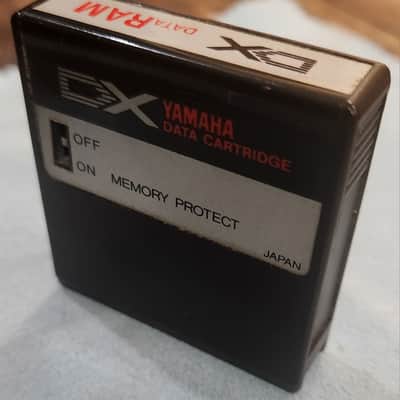 Yamaha DX Data RAM Memory Cartridge 1980s Japan image 6