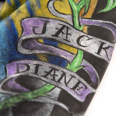 Custom John Mellencamp Tattooed Leather Jacket 1980s Multi image 7