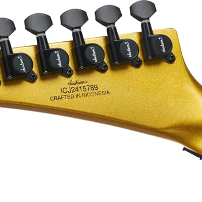 Jackson X Series Soloist SLX DX Electric Guitar, Laurel Fingerboard, Gold Bullion image 5