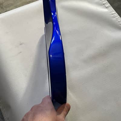 2010's Indonesian Jackson Pro Plus Series DKA Dinky Metallic Candy Blue Guitar Body Floyd Ready image 15