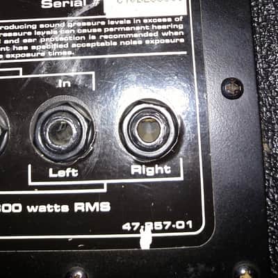 AMPEG V412BV 4x12 straight cabinet w/ Celestion G12T-75 speakers image 4