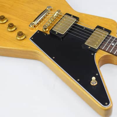 Gibson Explorer 1958 Korina Black Pickguard image 10