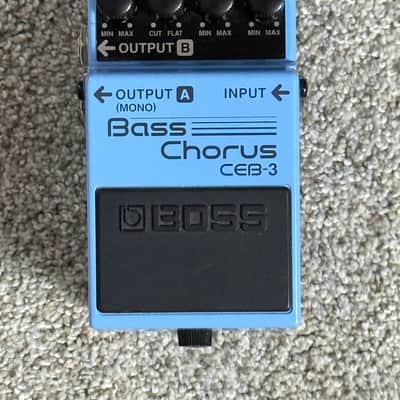 BOSS CEB-3 Bass Chorus Pedal | 2001-Present | Blue image 1