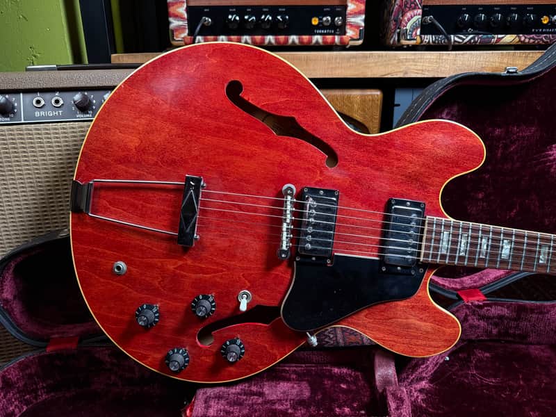 1970 Gibson ES-335TD Cherry - all original - Very Good