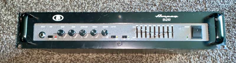 Ampeg B2R Rackmount Bass Amp Head 2000s - Black image 1
