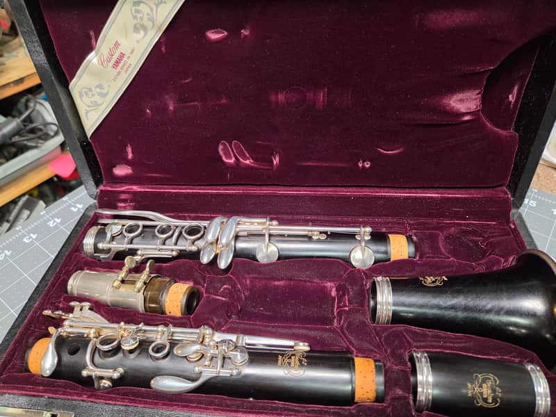 Yamaha CS custom clarinet - Grenadilla image 1