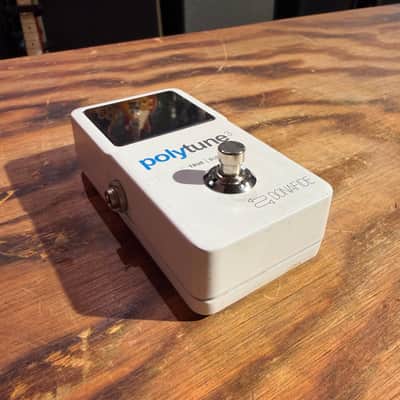 TC Electronic Polytune 3 Polyphonic Tuner Pedal 2017 - Present - White image 2