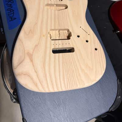 T's ToneShed raw Strat body HS New - Unfinished image 1