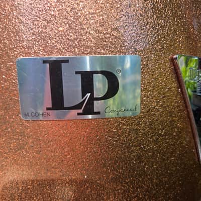 Latin Percussion LP259-1MC Martin Cohen Limited Edition 11 3/4 Conga, Champagne Sparkle Finish image 2