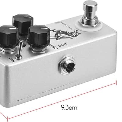 Mosky Mini Silver Horse Effect Pedal Overdrive Pedal for Electric Guitar (Price includes the import duty for US buyer) image 5