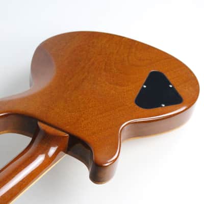 1998 Gibson Les Paul Standard Double Cut Amber Flame Maple Top Original Case 7 lbs 1 oz 60's 1960's Neck Profile image 9