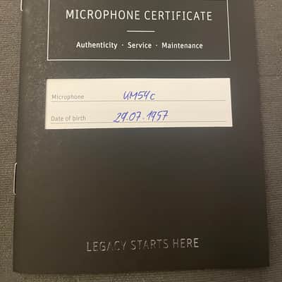 Neumann KM 54c 1957 - Silber image 3