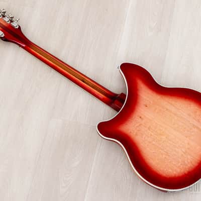 2000 Rickenbacker 360/12CW Carl Wilson Signature 12-String Fireglo, 370/12 Conversion, Near-Mint w/ Case, COA, Tags image 12