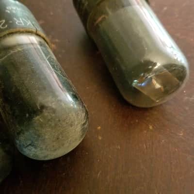 RCA etc. Pair (2) 25L6GT Beam Pentode tNOS TESTED Vacuum Tube grey glass 25L6GT/G VT-201 Audio 1936-1954 image 3