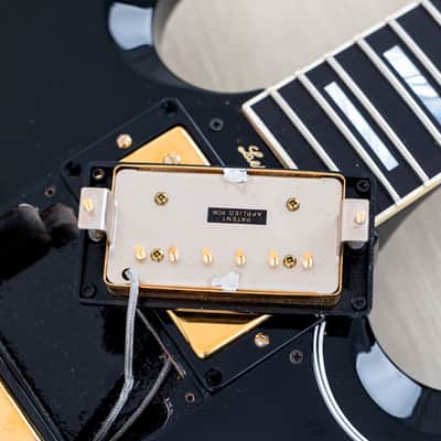 1999 Gibson Custom Shop 1961 Les Paul SG Custom Ebony 3 Pickup w/ 57 Classic PAFs, Case image 18