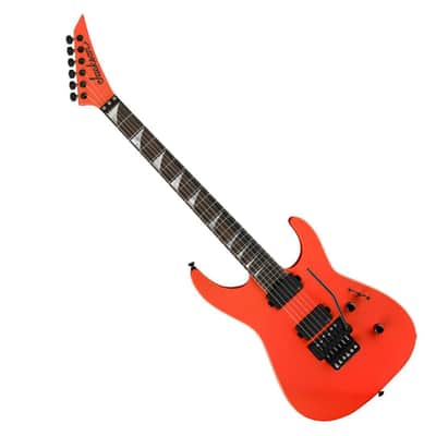 Jackson American Series Soloist SL2MG 6-String Right-Handed Electric Guitar with Rolled Ebony Fingerboard and Maple Neck (Satin Lambo Orange) image 3