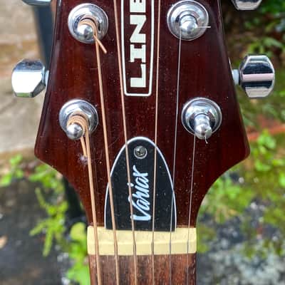 2005 Line 6 Variax 700 Acoustic Modeling Guitar W/Bag+ Power Supply Natural image 4