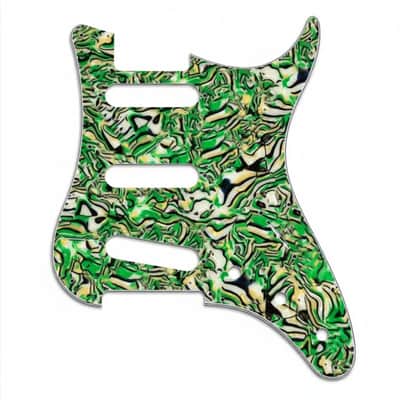 PRS Silver Sky Pickguard 8-Hole SSS - 3-Ply Mint Green image 22