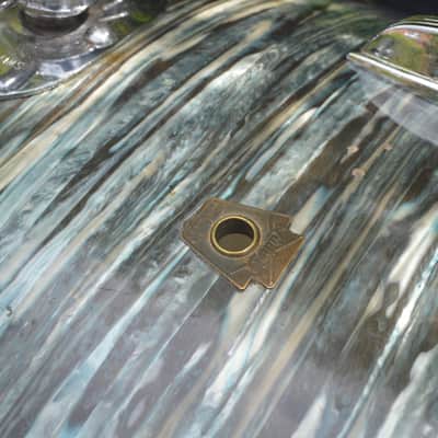 Ludwig Superclassic 1960s - Blue Oyster Pearl image 10