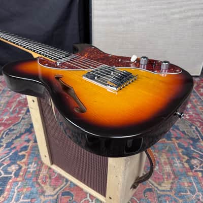 Levinson Delta Thinline Telecaster Style Ash w/VSC Active EQ - 1990's image 15