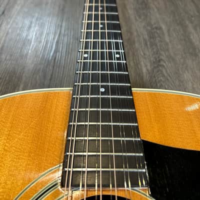 Guild F-212XL 12-string Jumbo Acoustic Guitar Natural 1981 image 7