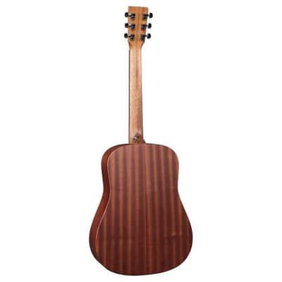 Martin Junior Dreadnought Ac/El Natural W/Gigbag - Natural image 2