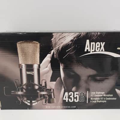 Apex 435B Wide Diaphragm Condenser Microphone - Black image 14