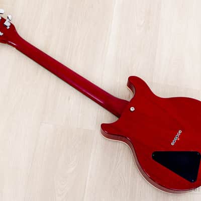 1982 Hamer USA Sunburst Special Double Cut Flame Top Custom Order w/ Lollar P-90s, Case image 13
