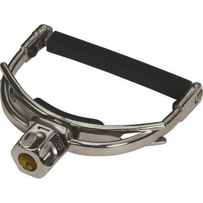Shubb F1 FineTune Capo for Steel String Guitars, Stainless Steel image 1