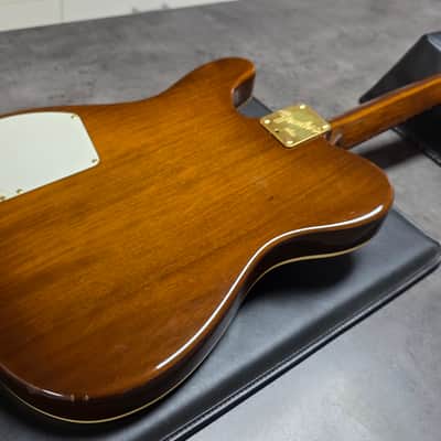 1983 Fender Telecaster Walnut Elite Gold RARE Flagship Top Model American Vintage 80s USA Electric Guitar Walnut Neck Original Hang Tag Manual image 22