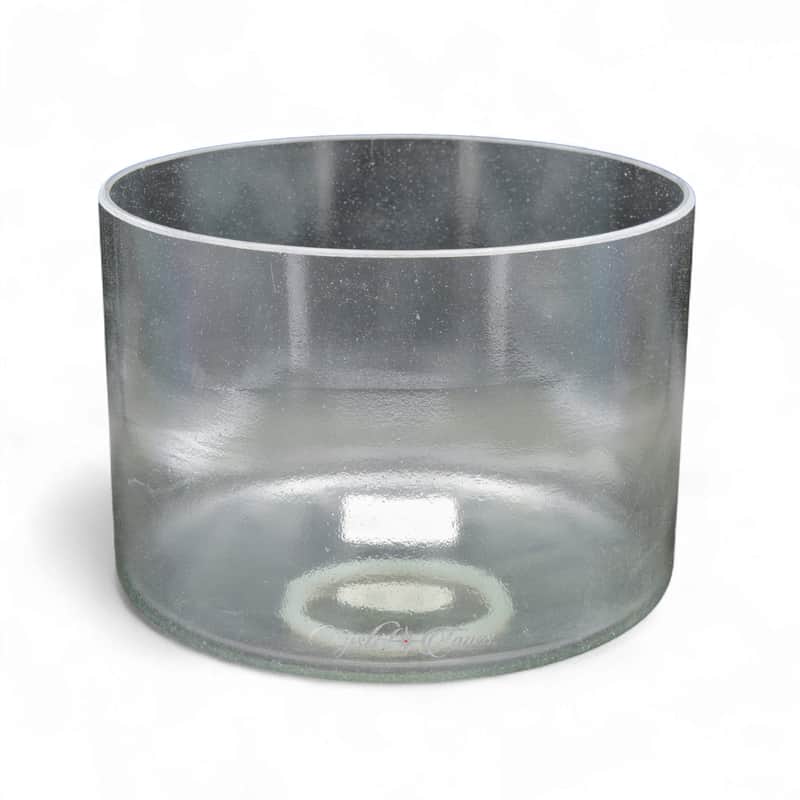 Crystal Tones 8" Sage Aura Gold Quartz Crystal Singing Bowl (D#4+15) image 1