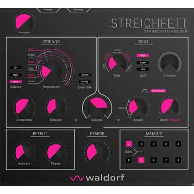 Waldorf Streichfett Plug-In