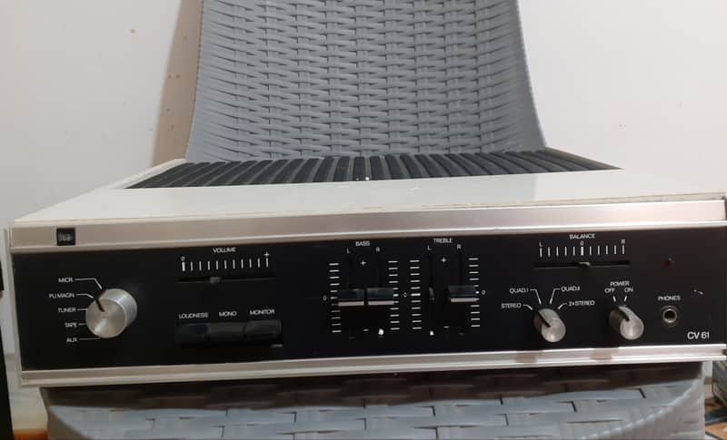 Vintage Dual CV 61 Stereo Integrated Amplifier – 1974 – Made in Germany