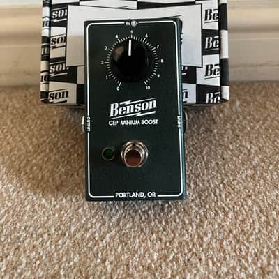 Benson Amps Germanium Boost 2022 - Present - Black image 1